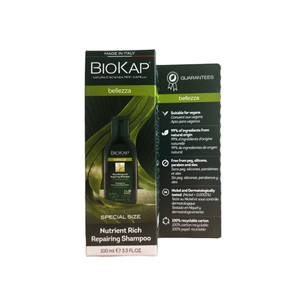 Biokap Bellezza v&#253;živn&#253; šampon s fytokeratinem z r&#253;že 100 ml